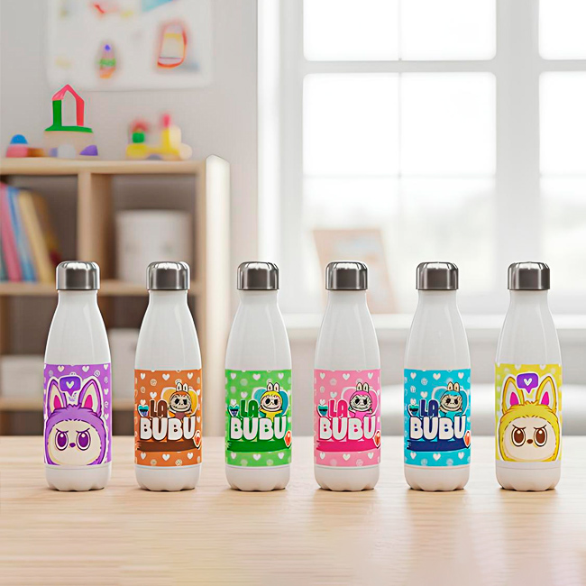 regalos-personalizados-arcoiris-creativo-Botellas-de-acero-inoxidable-la-bubu