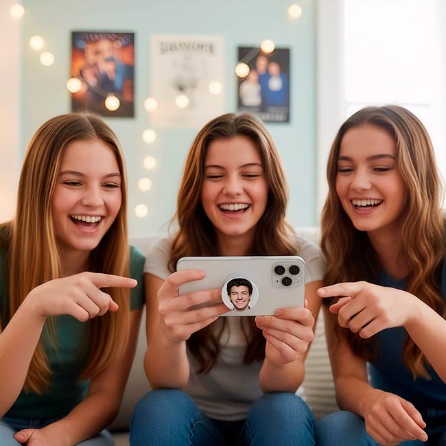 POP SOCKET PERSONALIZADO PARA EL MÓVIL