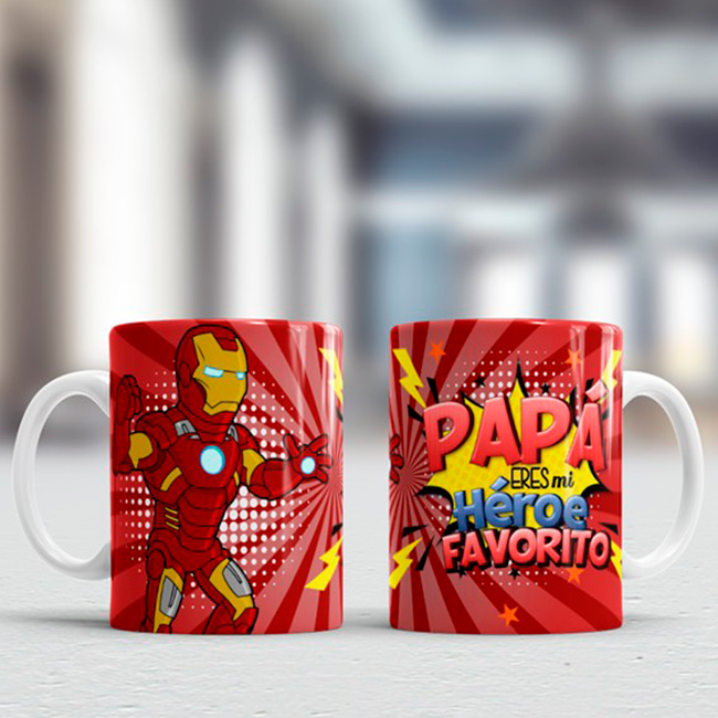 regalos-personalizados-arcoiris-creativo-SEGUN-LA-PERSONA-TAZAS-PARA-FAMILIA-MEJOR-PAPA-ROBOT