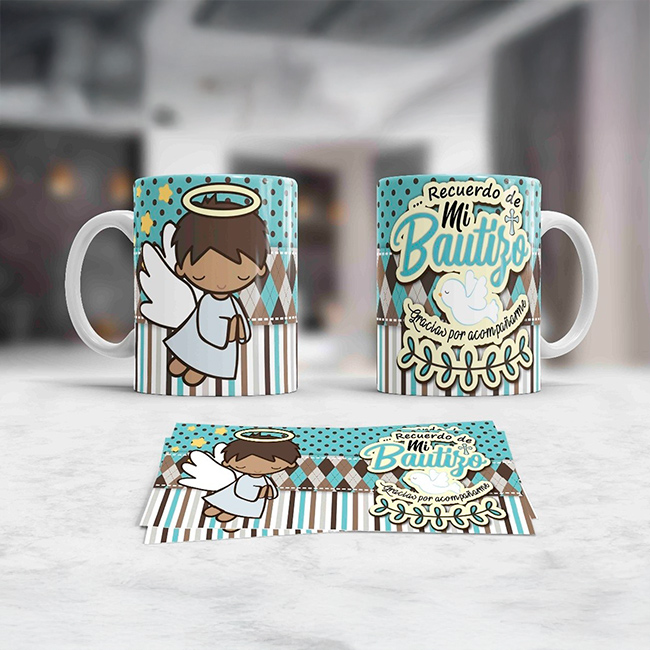 TAZAS PARA BAUTIZOS
