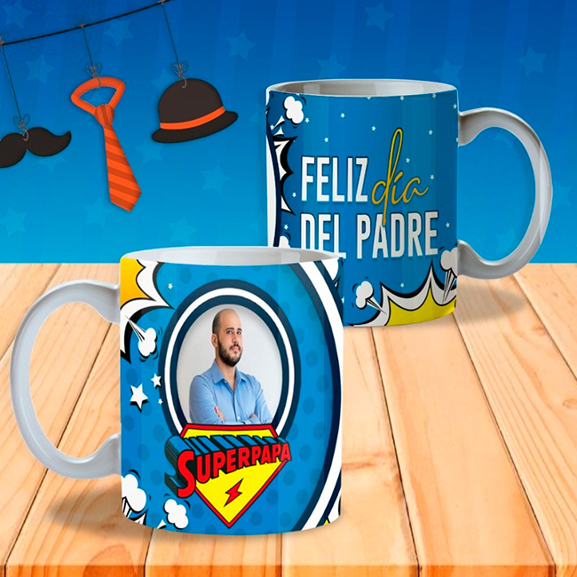 TAZAS PERSONALIZADAS PARA EL DÍA DEL PADRE