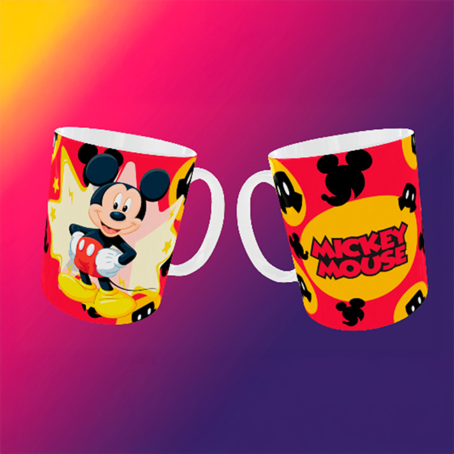 TAZAS INFANTILES DE MICKEY O MINNIE