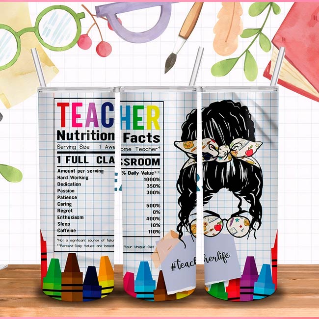 regalos-personalizados-arcoiris-creativo-VASOS-TERMICOS-PERSONALIZADOS-ALARGADOS-CON-PAJITAS-mejor-profesora
