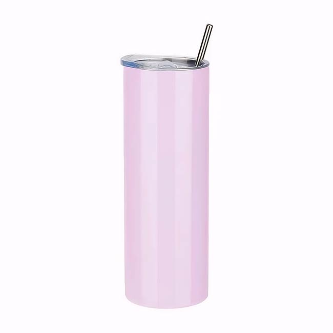 VASOS TERMICOS PERSONALIZADOS ALARGADOS CON PAJITAS